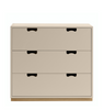 Snow Series of 2, 3, 4 and 6 Drawers by Asplund