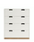 Snow Series of 2, 3, 4 and 6 Drawers by Asplund
