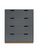 Snow Series of 2, 3, 4 and 6 Drawers by Asplund