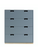 Snow Series of 2, 3, 4 and 6 Drawers by Asplund