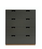 Snow Series of 2, 3, 4 and 6 Drawers by Asplund