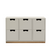 Snow Series of 2, 3, 4 and 6 Drawers by Asplund