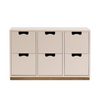 Snow Series of 2, 3, 4 and 6 Drawers by Asplund