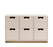 Snow Series of 2, 3, 4 and 6 Drawers by Asplund