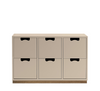 Snow Series of 2, 3, 4 and 6 Drawers by Asplund