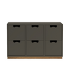 Snow Series of 2, 3, 4 and 6 Drawers by Asplund