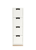 Snow Series of 2, 3, 4 and 6 Drawers by Asplund