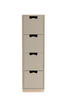 Snow Series of 2, 3, 4 and 6 Drawers by Asplund
