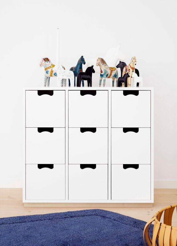Snow Series of 9 and 12  Drawers by Asplund