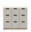 Snow Series of 9 and 12  Drawers by Asplund