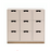 Snow Series of 9 and 12  Drawers by Asplund