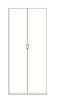 Snow Cabinet F (Covered Doors) by Asplund