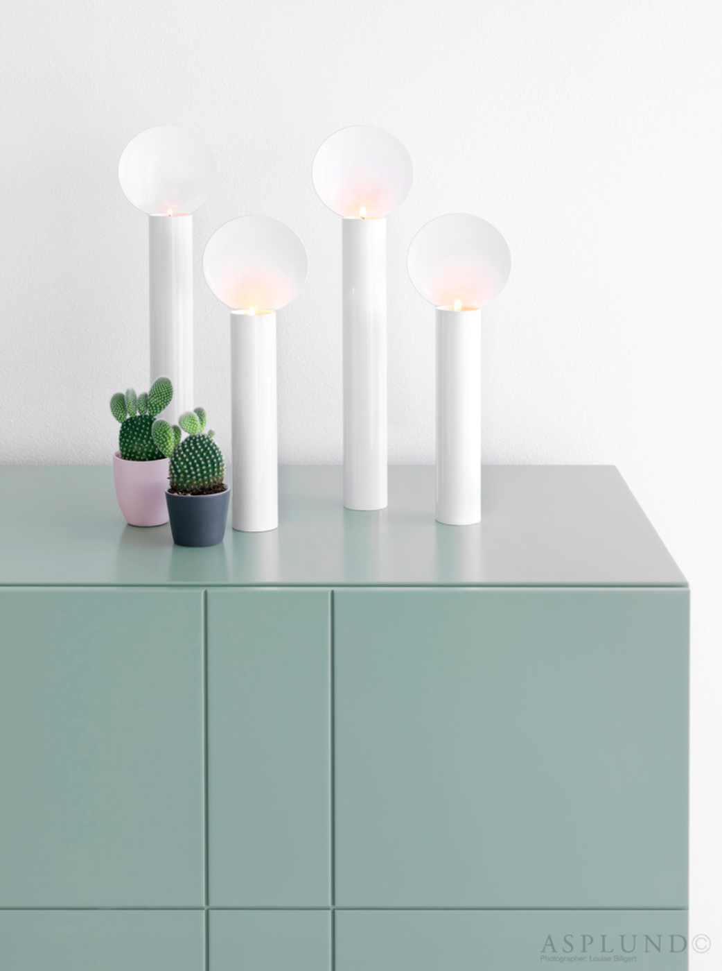 Kilt Light Cabinets by Asplund