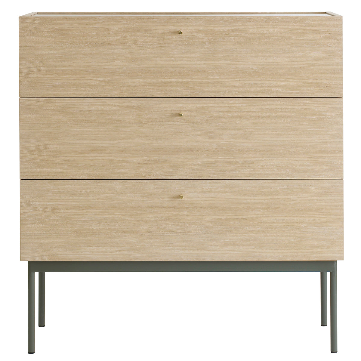Luc Drawer 100 with 3 Drawers and Marble Top by Asplund
