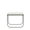 Tati Lounge Table 65 with Glass Top by Asplund