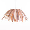 White Tina pendant light by Atelier Cocotte, modern lighting fixture with a sleek design, suitable for contemporary interiors.