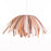 White Tina pendant light by Atelier Cocotte, modern lighting fixture with a sleek design, suitable for contemporary interiors.