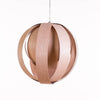 White Boules 'Mix D' pendant light by Atelier Cocotte, showcasing a modern lighting fixture with spherical design elements.