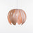 Ti-Fleur pendant light by Atelier Cocotte featuring a walnut and white design, showcasing elegant lighting and modern craftsmanship.