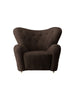 Fauteuil et repose-pieds The Tired Man par Audo Copenhagen