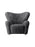 Fauteuil et repose-pieds The Tired Man par Audo Copenhagen