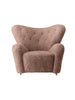 Fauteuil et repose-pieds The Tired Man par Audo Copenhagen