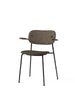 Co Dining Chair with Armrest - Black by Audo Copenhagen