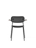 Co Dining Chair with Armrest - Black by Audo Copenhagen