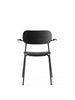 Co Dining Chair with Armrest - Black by Audo Copenhagen