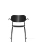 Co Dining Chair with Armrest - Black by Audo Copenhagen