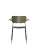 Co Dining Chair with Armrest - Black by Audo Copenhagen