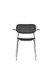Co Dining Chair with Armrest - Chrome by Audo Copenhagen