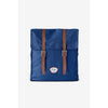 Bailey Co Richmond Convertible Pannier Backpack for Bicycle in Navy front view