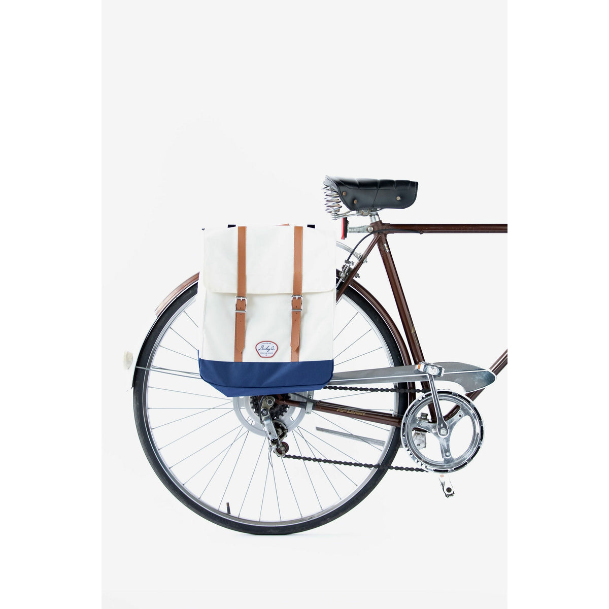Richmond | Convertible Pannier Backpack (Ivory/Navy)