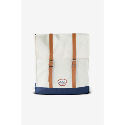 Richmond | Convertible Pannier Backpack (Ivory/Navy)