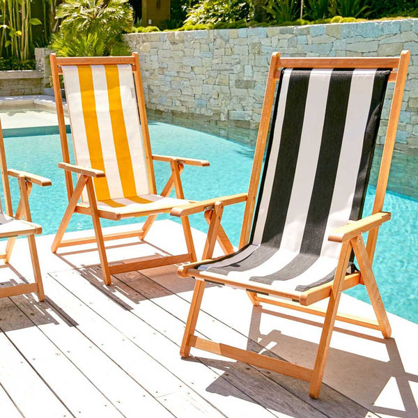 Monte Deck Chair by Basil Bangs