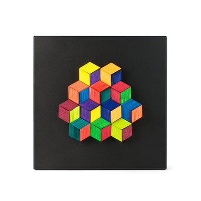 Kids' Diamond Magnet Relief toy by Beyond123 featuring colorful diamond-shaped magnetic pieces for sensory play.