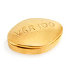 Viagra Brass Pill Box by Jonathan Adler