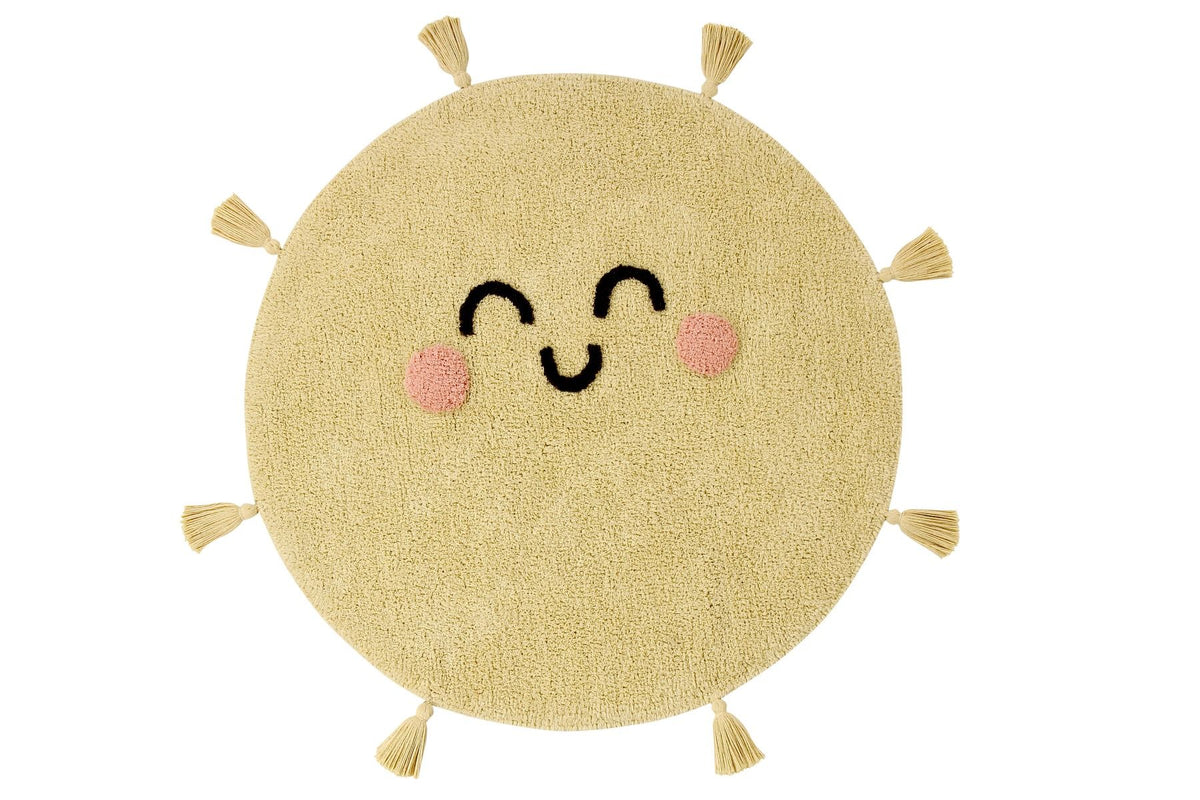 You're My Sunshine Washable Rug by Lorena Canals