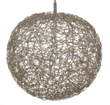Harco Loor Ball 3mm wire Suspension Light