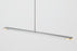 Virga LED Pendant Lamp by Cerno with brushed aluminum finish, 2700K warm lighting, made in the USA, modern lighting fixture