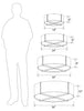 Plura 24 Flushmount by Cerno (Made in USA)