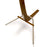 Cerno Silva Giant Floor Lamp in oiled walnut wood, modern lighting fixture with sleek design, made in the USA.
