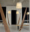 Cerno Silva Giant Floor Lamp with oiled walnut finish, modern lighting fixture designed for elegant home illumination.