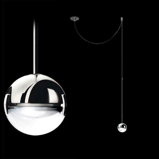 Convivio Sopratavolo Decentrata Halogen pendant by Cini&Nils