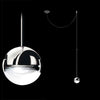Convivio Sopratavolo Decentrata Halogen pendant by Cini&Nils