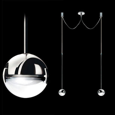Convivio Sopratavolo Due Halogen pendant by Cini&Nils