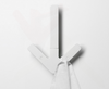 White arrow-shaped hanger by Design House Stockholm, modern accessories for organization and stylish display.