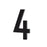 Architect Numbers 0-9 by Design Letters