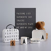 Classics in a Suitcase by Design Letters
